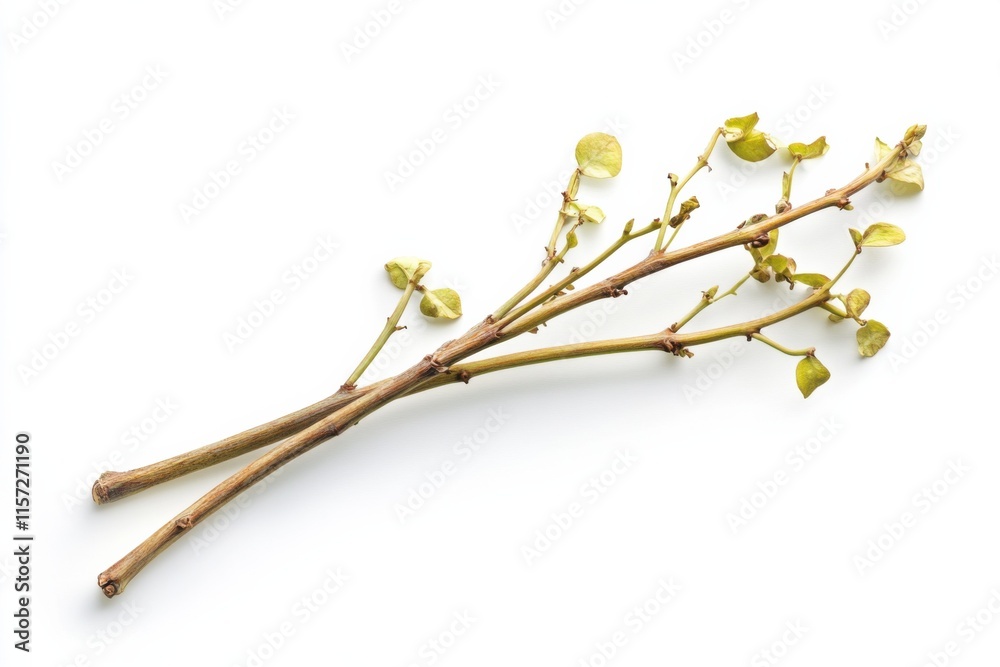 Moringa leaf on white background, isolated top view, high contrast, nutrition concept Moringa leaf on white background, isolated top view, high contrast, nutrition concept