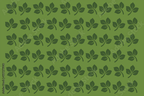 Leaf Pattern simple and minimalist style