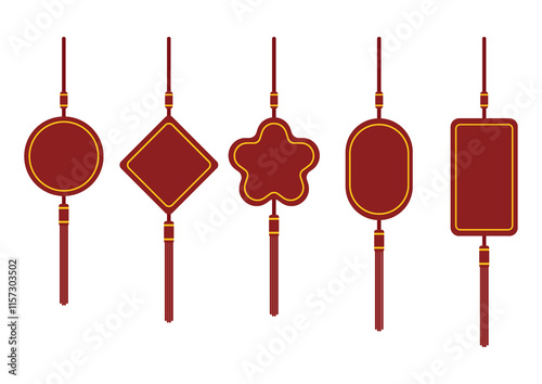 Chinese new year china tassels - set 1 - 03