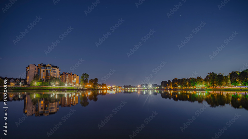 Koenigsberg pond in the evening Koenigsberg pond in the evening