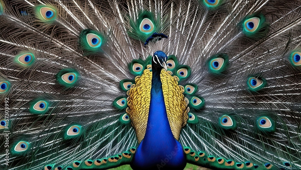Fototapeta premium a beautiful Peacock