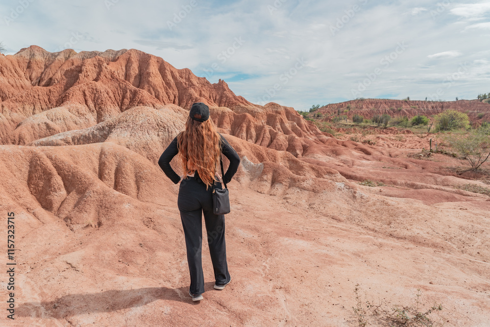 Beautiful tatacoa desert in Colombia with valleys and stunning red landscape. Beautiful tatacoa desert in Colombia with valleys and stunning red landscape.