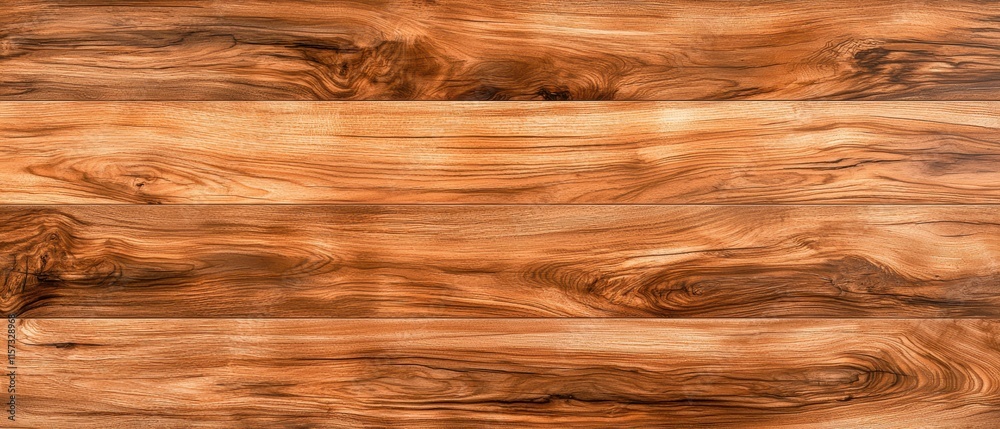 Fototapeta premium Natural wooden texture rustic design seamless pattern warm environment close-up view aesthetic concept
