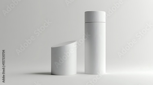 Wallpaper Mural Minimalist product design studio 3d renderings & clean views Torontodigital.ca