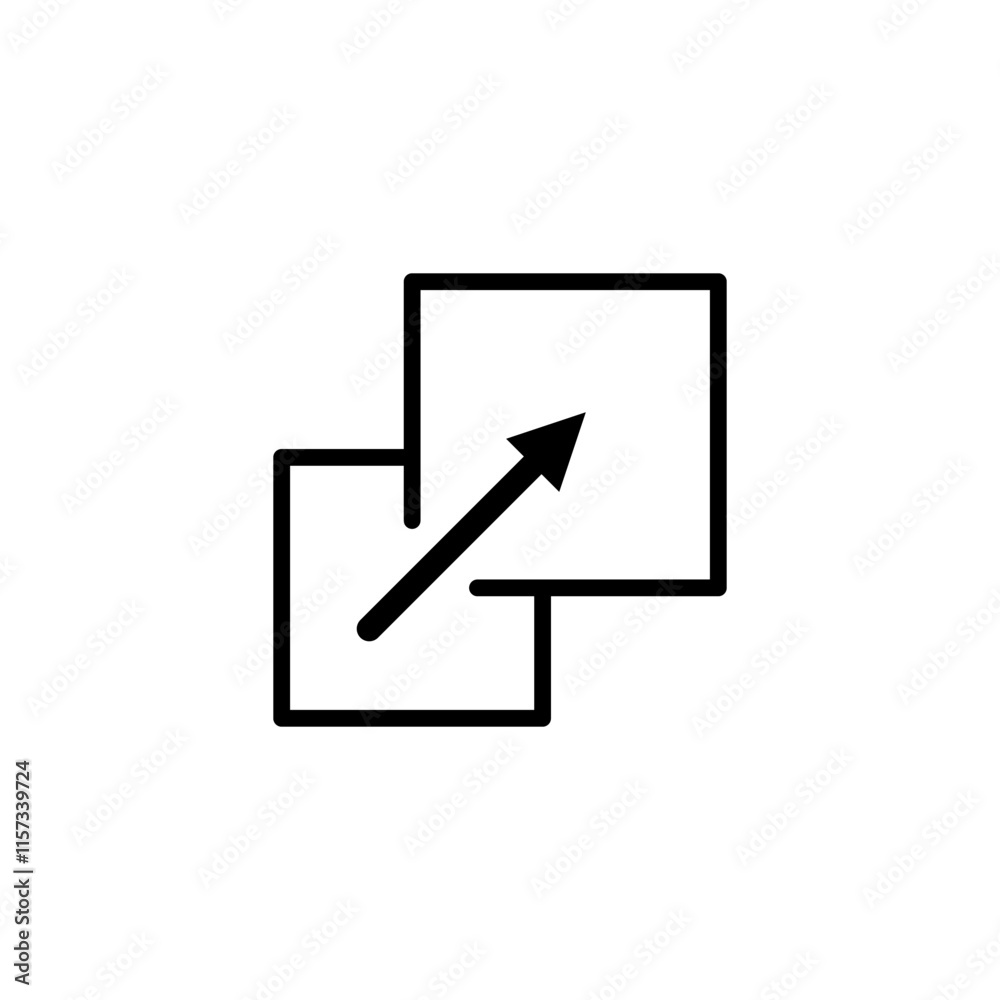 Compact size, change scale, resize picture, full screen icon, simple flat style, illustration, logo sign symbol pictogram template, for ui or ux isolated on white for mobile app, editable Compact size, change scale, resize picture, full screen icon, simple flat style, illustration, logo sign symbol pictogram template, for ui or ux isolated on white for mobile app, editable