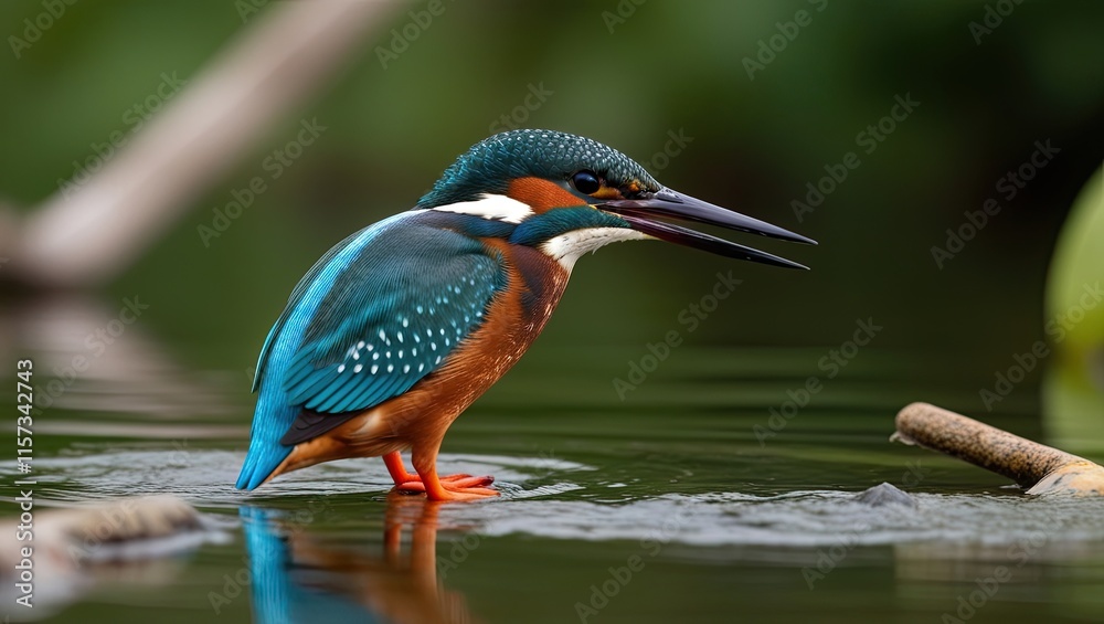 Obraz premium a beautiful Kingfisher