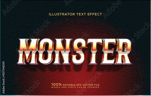 Monster Text Effect