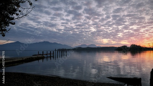 Chiemsee - Sonnenuntergang