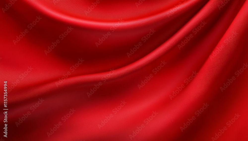 An elegant abstract background featuring soft red fabric.