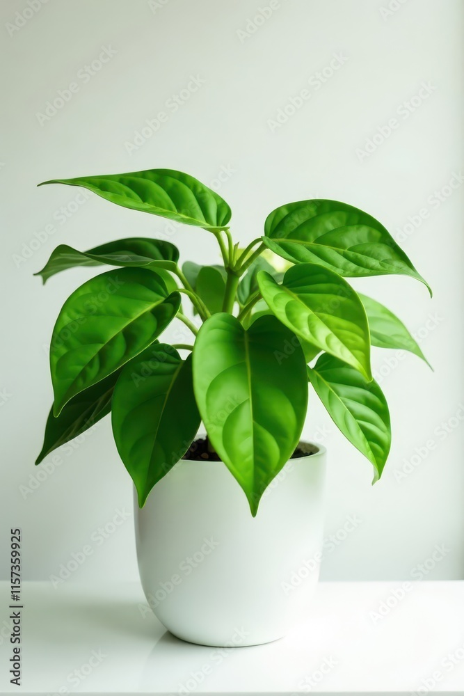 Luxurious cascading golden pothos in minimalist white pot, vibrant green leaves, photography, graphic, stock photo Luxurious cascading golden pothos in minimalist white pot, vibrant green leaves, photography, graphic, stock photo