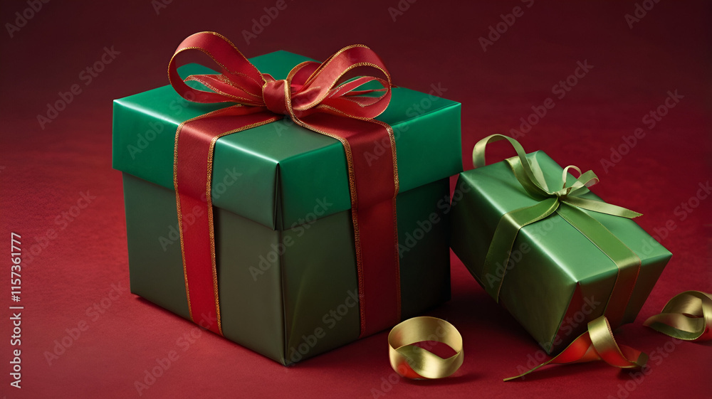 Fototapeta premium gift box with ribbon