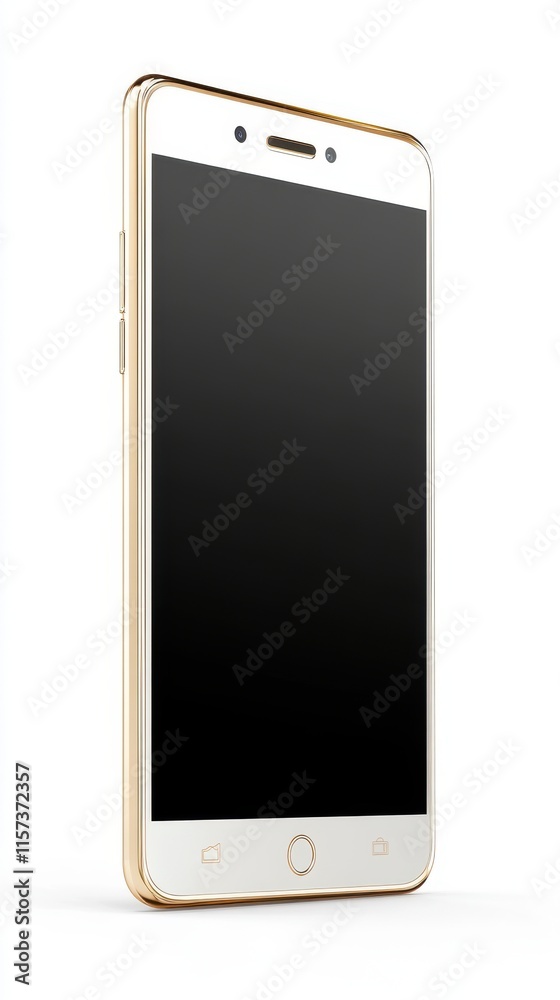Mockup smartphone A blank smartphone screen isolated on a sleek background. HD phone wallpaper Mockup smartphone A blank smartphone screen isolated on a sleek background. HD phone wallpaper