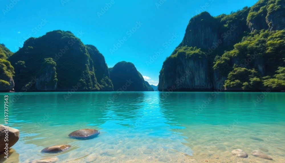 Fototapeta premium tropical island