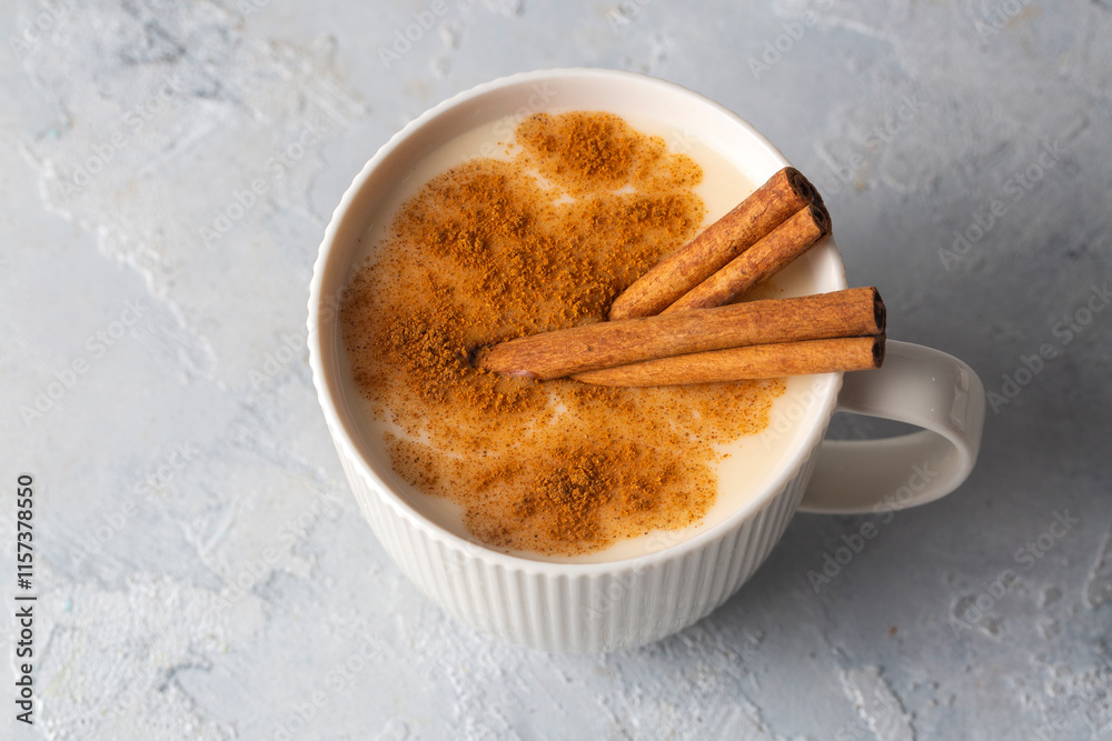 Turkish hot drink; Sahlep or salep
