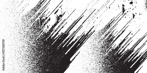 Gritty grain texture. Random speckles or specks noise paper. Retro grunge granular vector illustration