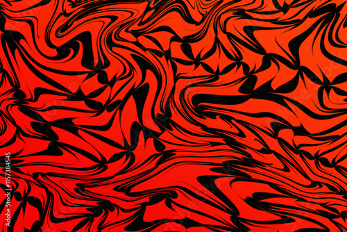 Dark Orange fluid texture background