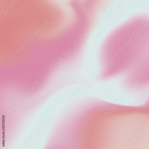 Pink Colorful Grainy Iridescent Background