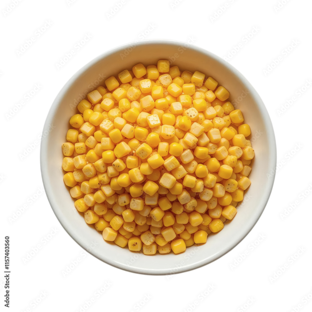 Golden Corn Kernels: A Vibrant Bowl of Sweetness, Generative AI Golden Corn Kernels: A Vibrant Bowl of Sweetness, Generative AI