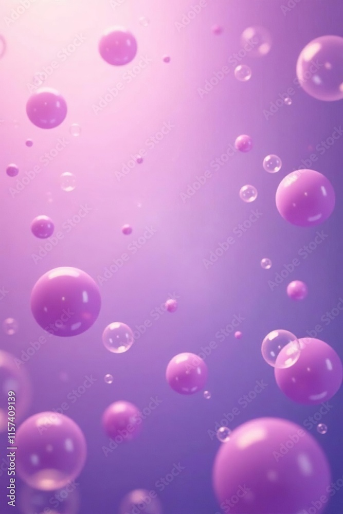 Soft focus background with pastel purple bubbles floating in mid-air, pastel purple, serene ambiance Soft focus background with pastel purple bubbles floating in mid-air, pastel purple, serene ambiance