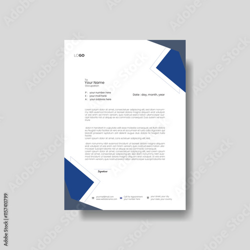 Sleek Letterhead Design
