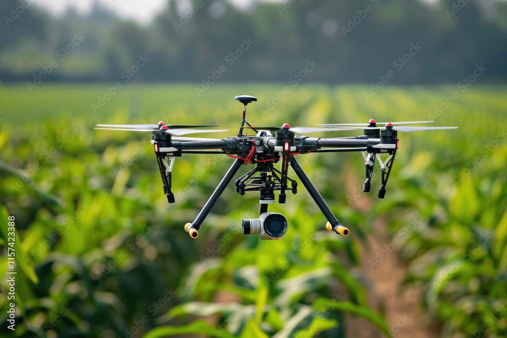 Dynamic and vibrant agricultural drones moments, sharp and crisp imagery