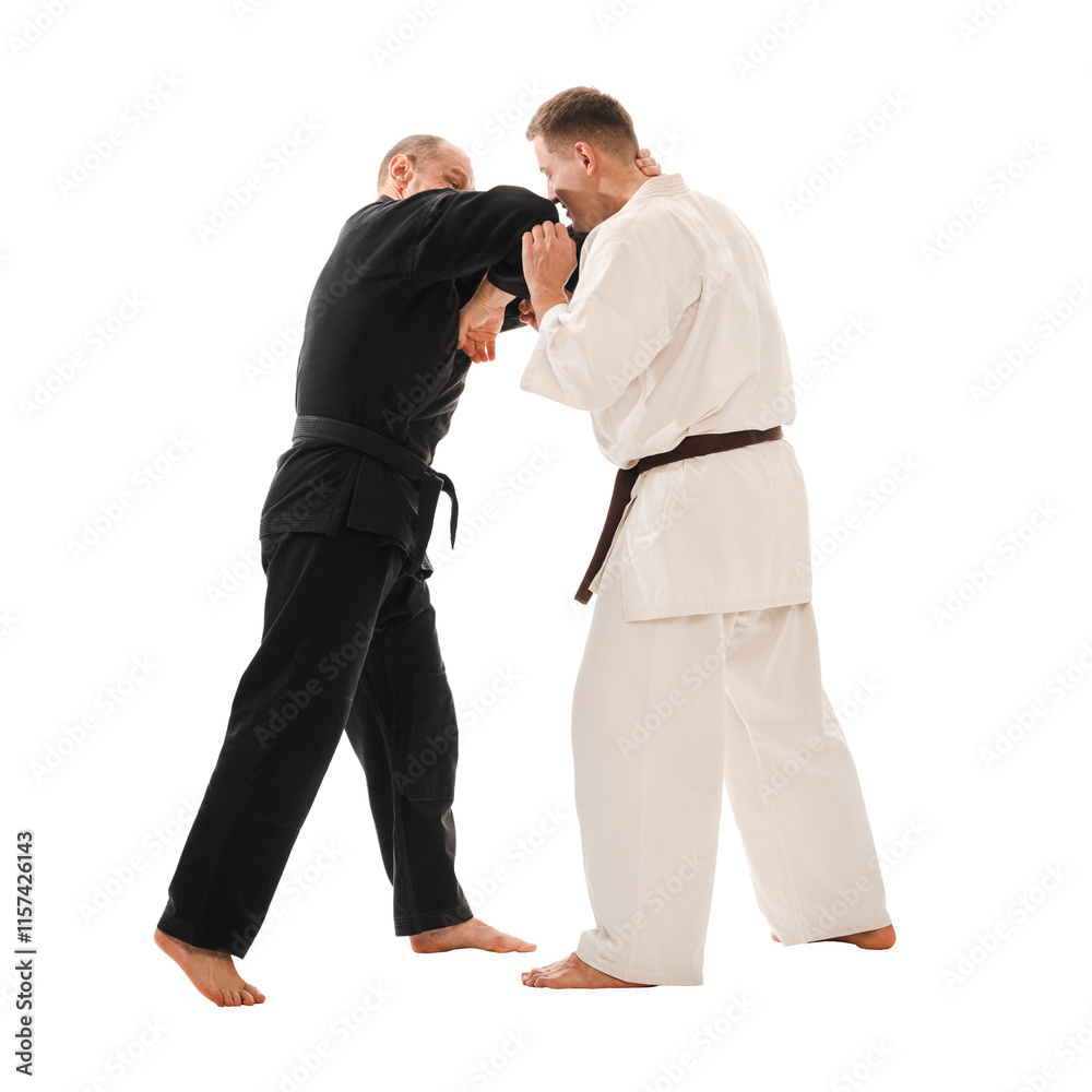Karate sparring Karate sparring