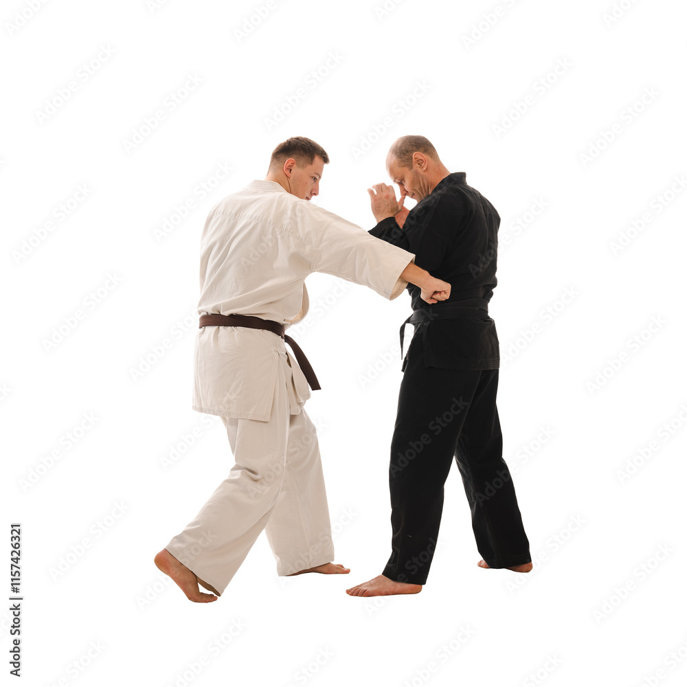 Karate sparring Karate sparring