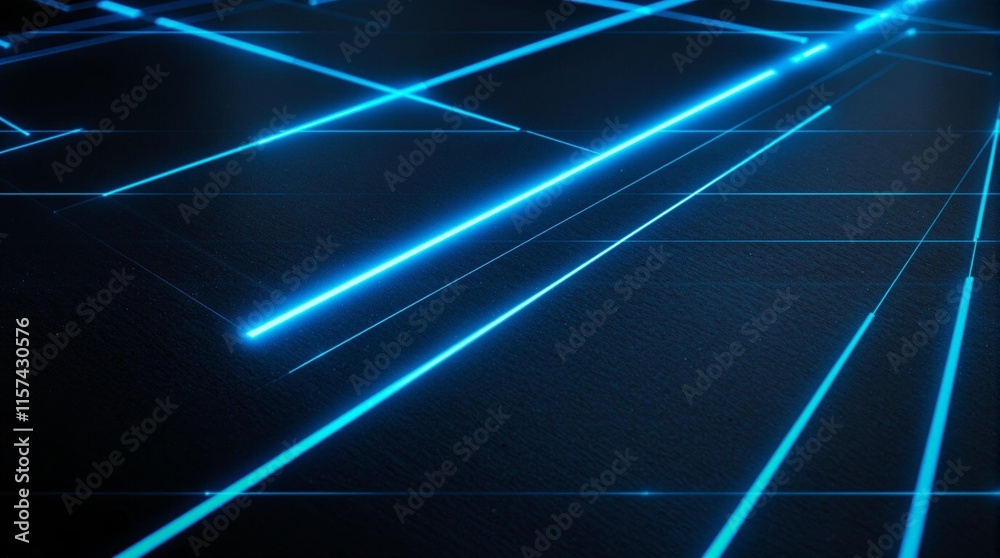 Neon blue gridline background on dark for futuristic tech branding, gaming visuals, digital posters, and high-tech promotional designs Neon blue gridline background on dark for futuristic tech branding, gaming visuals, digital posters, and high-tech promotional designs