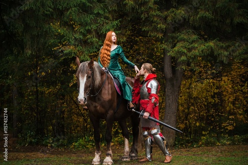 Medieval romance photo