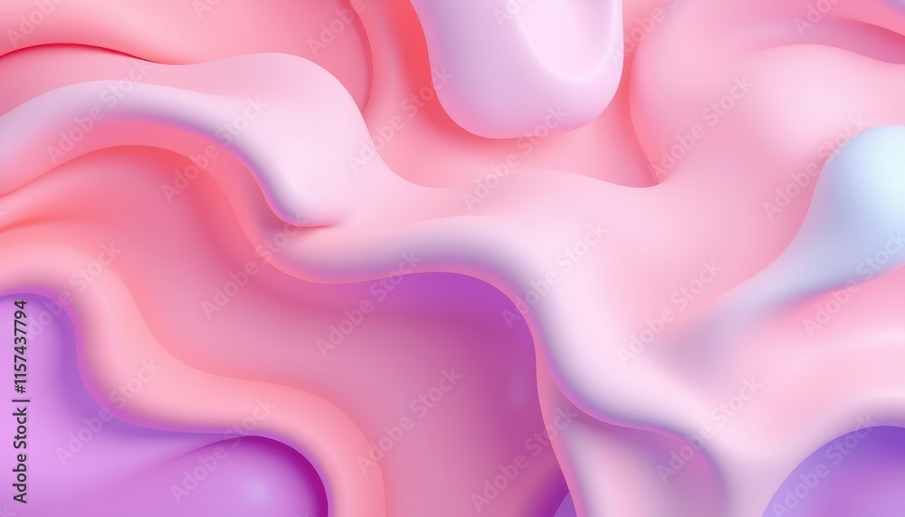 Abstract Pink and Purple Wave Forms Design Abstract Pink and Purple Wave Forms Design