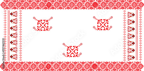 gamosa or gamusa from assam.gamosa textile pattern. gamosa or gamusa is an article of significance for the indigenous people of Assam, India. It is generally a white rectangular piece of cloth