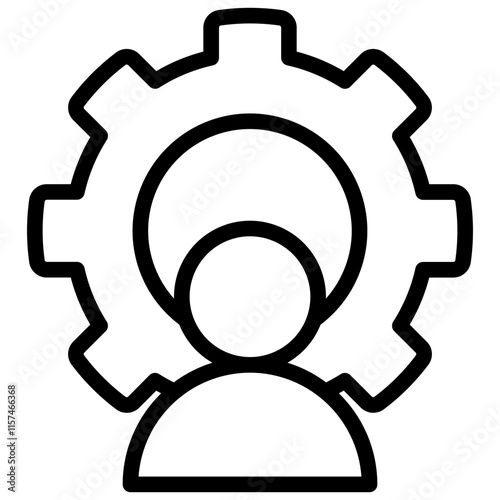 Manager Outline Icon