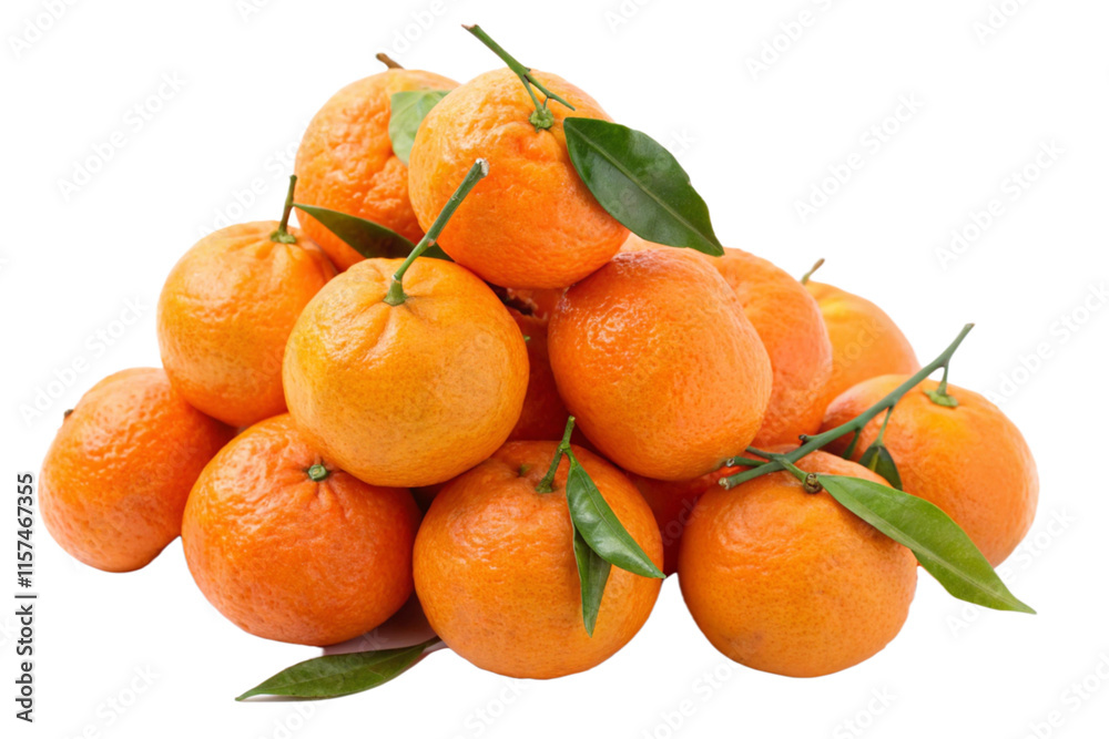 tangerines with leaves on white transparent background, png tangerines with leaves on white transparent background, png