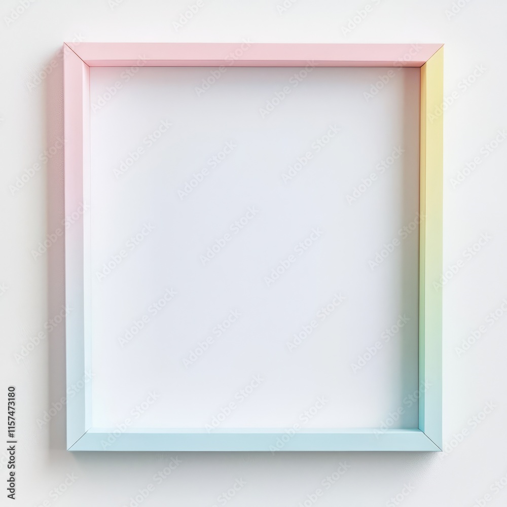 Pastel Frame Mockup: A vibrant and playful pastel-colored frame against a white background, ideal for showcasing your designs, artwork, or photography. Pastel Frame Mockup: A vibrant and playful pastel-colored frame against a white background, ideal for showcasing your designs, artwork, or photography.
