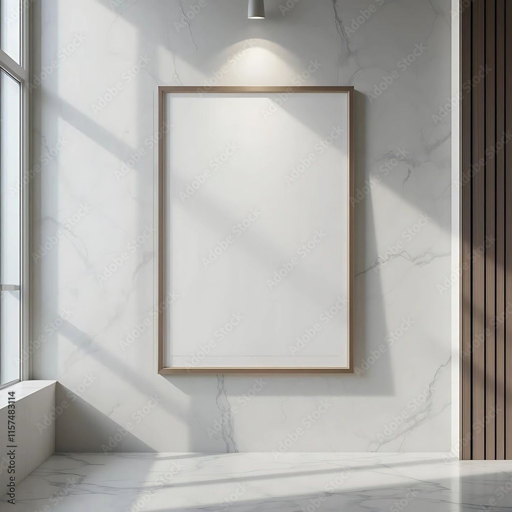 empty frame on wall empty frame on wall