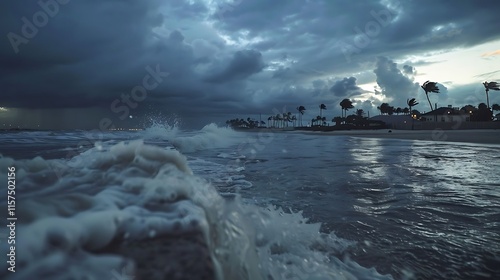 A hurricane is a powerful tropical cyclone characterized by intense winds, heavy rainfall, and a low-pressure center, often forming over warm ocean waters. These storms, also called typhoons or cyclon