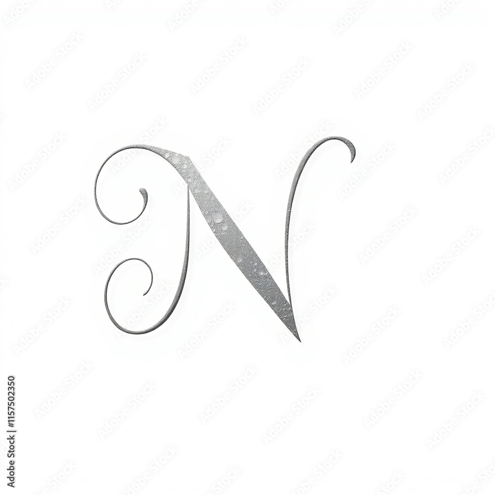Obraz premium High quality modern N logo template