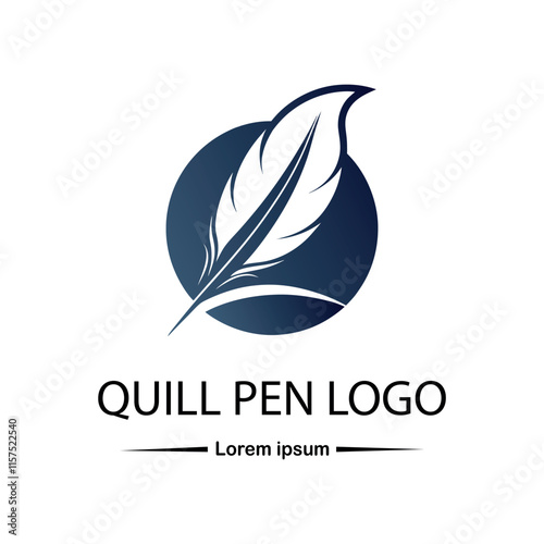 Quill pen logo