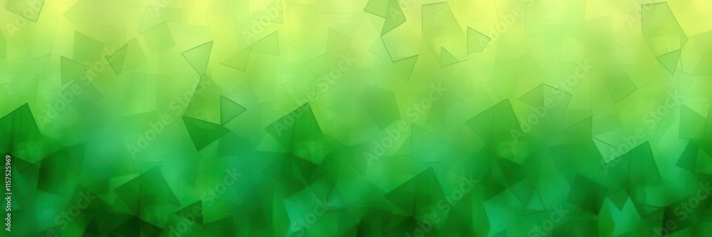 Obraz premium Abstract Green Gradient Background with Soft Shapes and Textures for Use in Design Projects and Creative Works