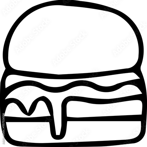 Food-themed icon set featuring vibrant, modern designs of desserts, fast food, beverages, fruits, and more. Perfect for apps, websites, menus, or branding projects. Fully scalable vector format ensure