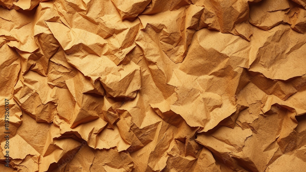 Textured Brown Crinkled Paper Background Abstract Design Element for Packaging, Craft Projects, and Artistic Applications Textured Brown Crinkled Paper Background Abstract Design Element for Packaging, Craft Projects, and Artistic Applications