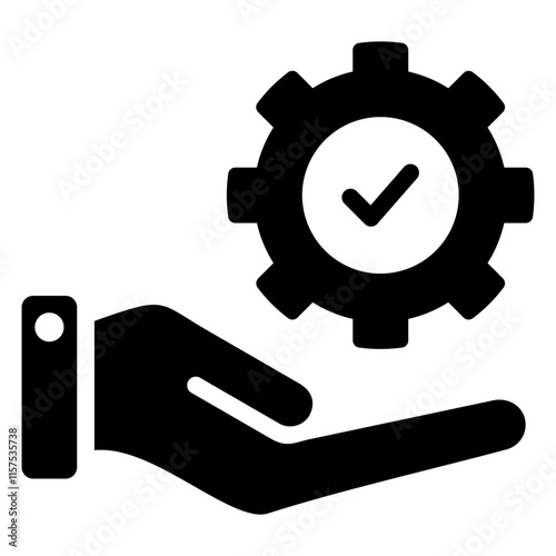 Maintenance Glyph Icon