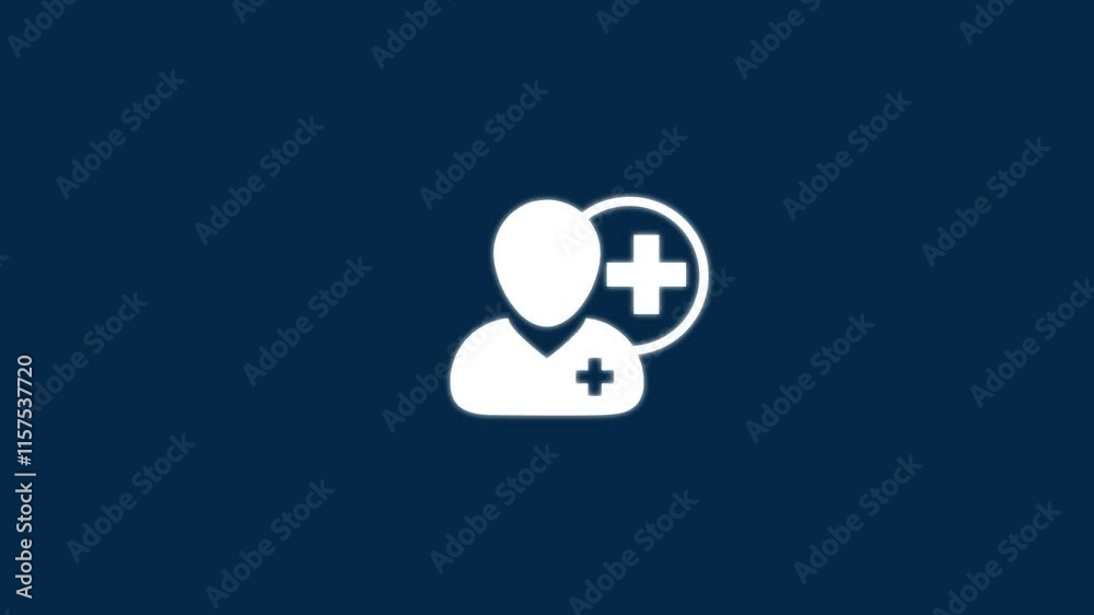 Doctor, linear style icon. Person with stethoscope around neck. medical professional. Doctor, linear style icon. Person with stethoscope around neck. medical professional.