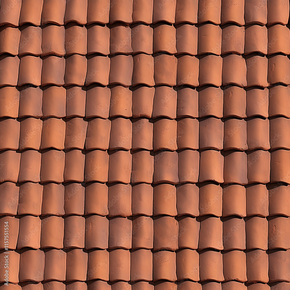 Seamless texture of ceramic roof of building. Seamless texture of ceramic roof of building.