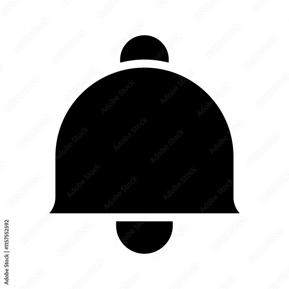 Notification bell icon. Concept of alert, reminder, and alarm. Notification bell icon. Concept of alert, reminder, and alarm.