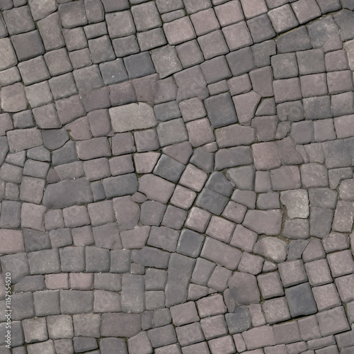 Seamless texture of pavement tiles.