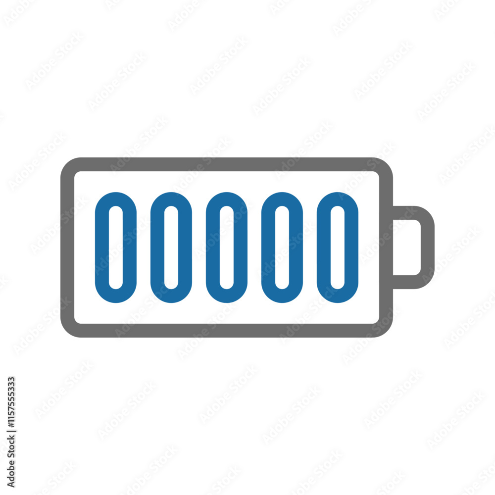 Full Battery Icon, Energy and Power Concept. Full Battery Icon, Energy and Power Concept.