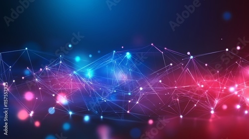 Abstract digital network connection background.