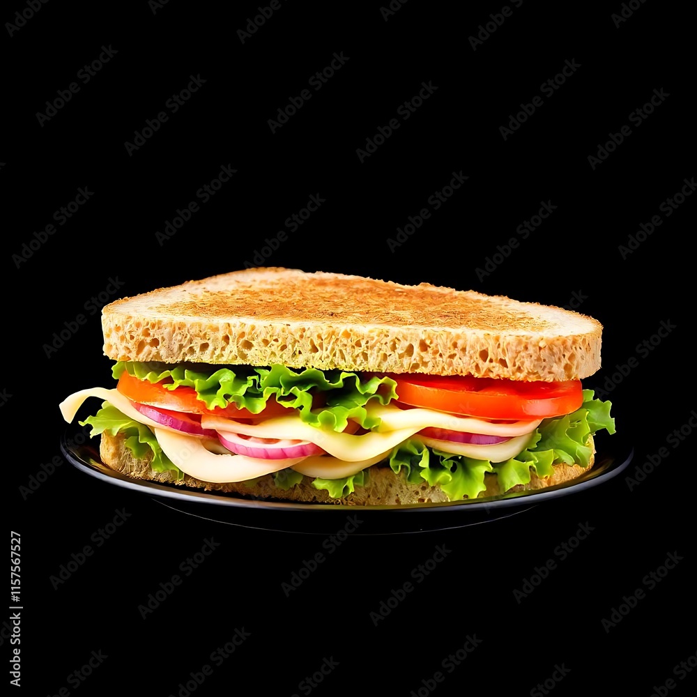 Beautiful Image of Delicious Sandwich Beautiful Image of Delicious Sandwich