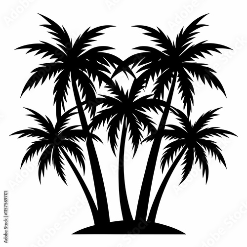 palm tree silhouette